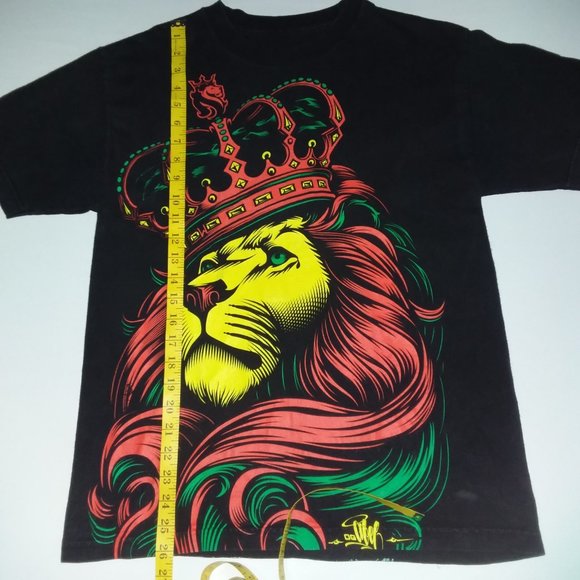 Ogabel Crown Rasta Lion Tee - Picture 6 of 6